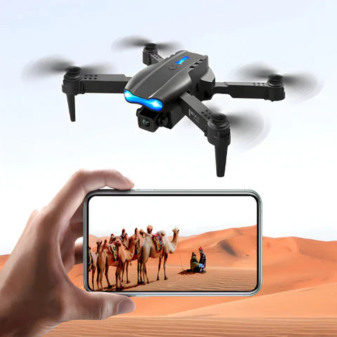 Dron E99 Pro sa 4k HD kamera + 2 baterije