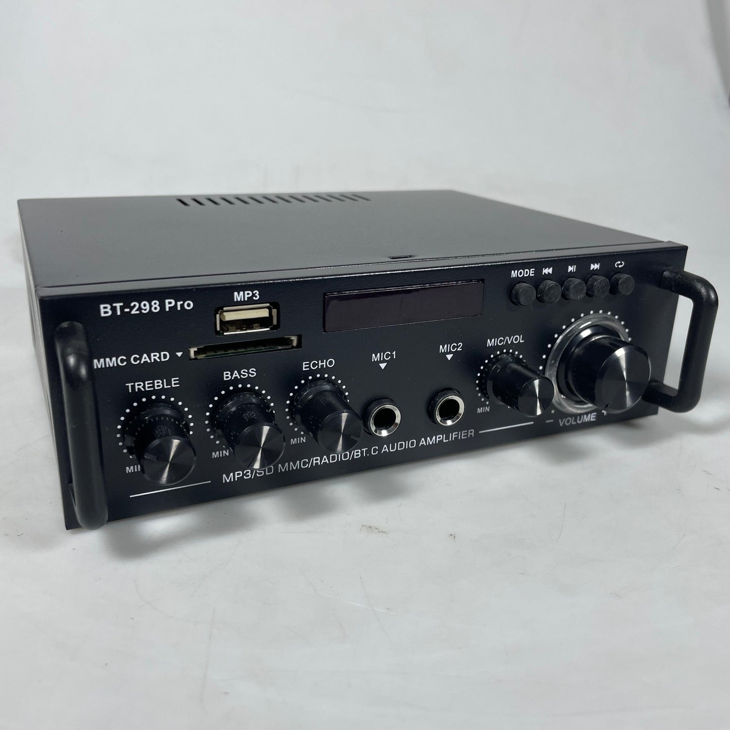 BT-298 Pro – HiFi Bluetooth Pojačalo 400W×2 sa MIC i FM Radiom