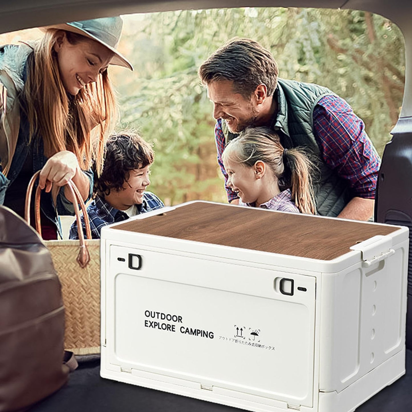 Kamperska Kutija za Odlaganje – Sklopiva i Prenosiva Storage Box