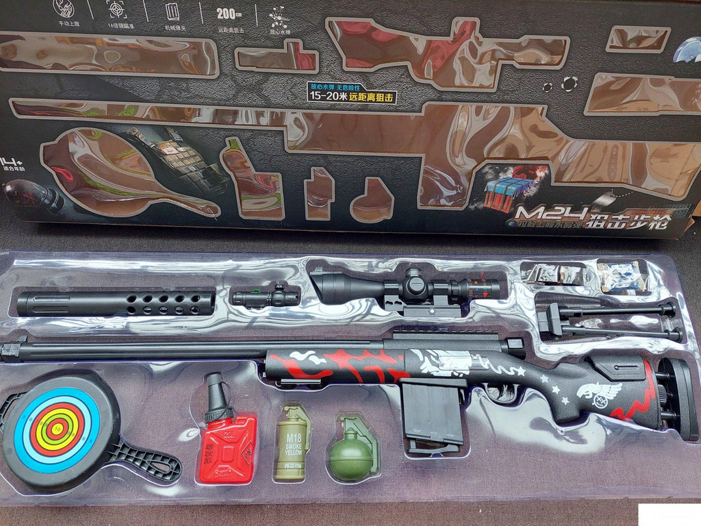 M24 puska snajper sa laserom i gel kuglicama