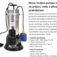 Pumpa muljna sa plovkom i drobilicom 2 cola