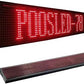 LED svetleca reklama crvena 100cm x 20cm