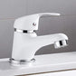 Slavina za lavabo, umivaonik Bela