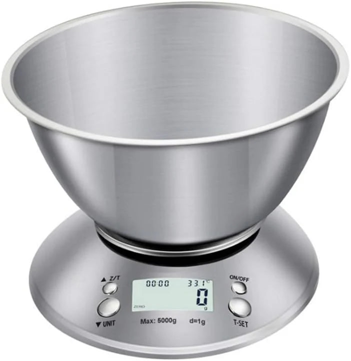 Kuhinjska vaga digitalna do 5KG INOX