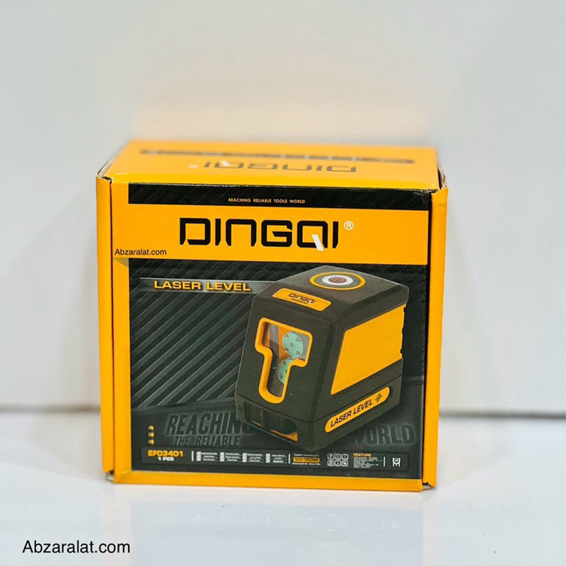 DINGQI Automatski Križni Laserski Nivelator 360° – Precizan 2-linijski Laser IP54