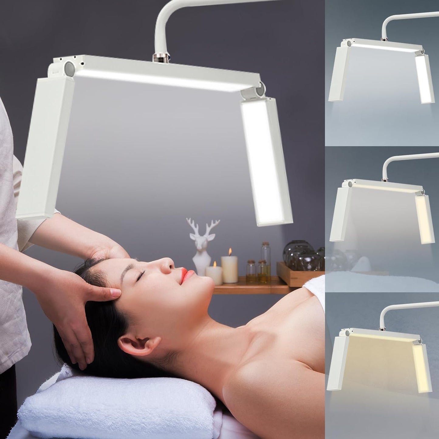 Led podna lampa za trepavice trokraka 23 inca