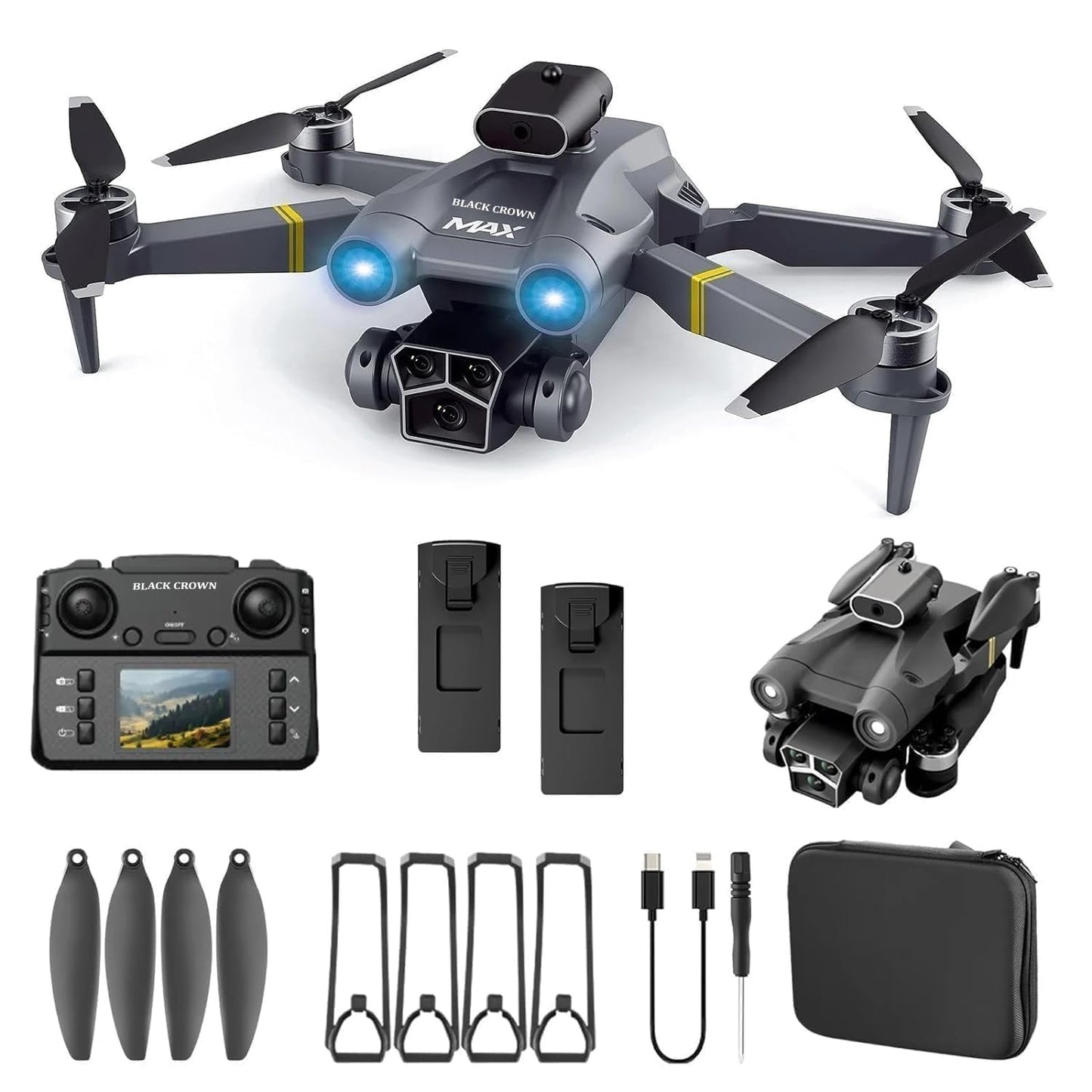 Dron M3 Ultra BLACK CROWN 4K