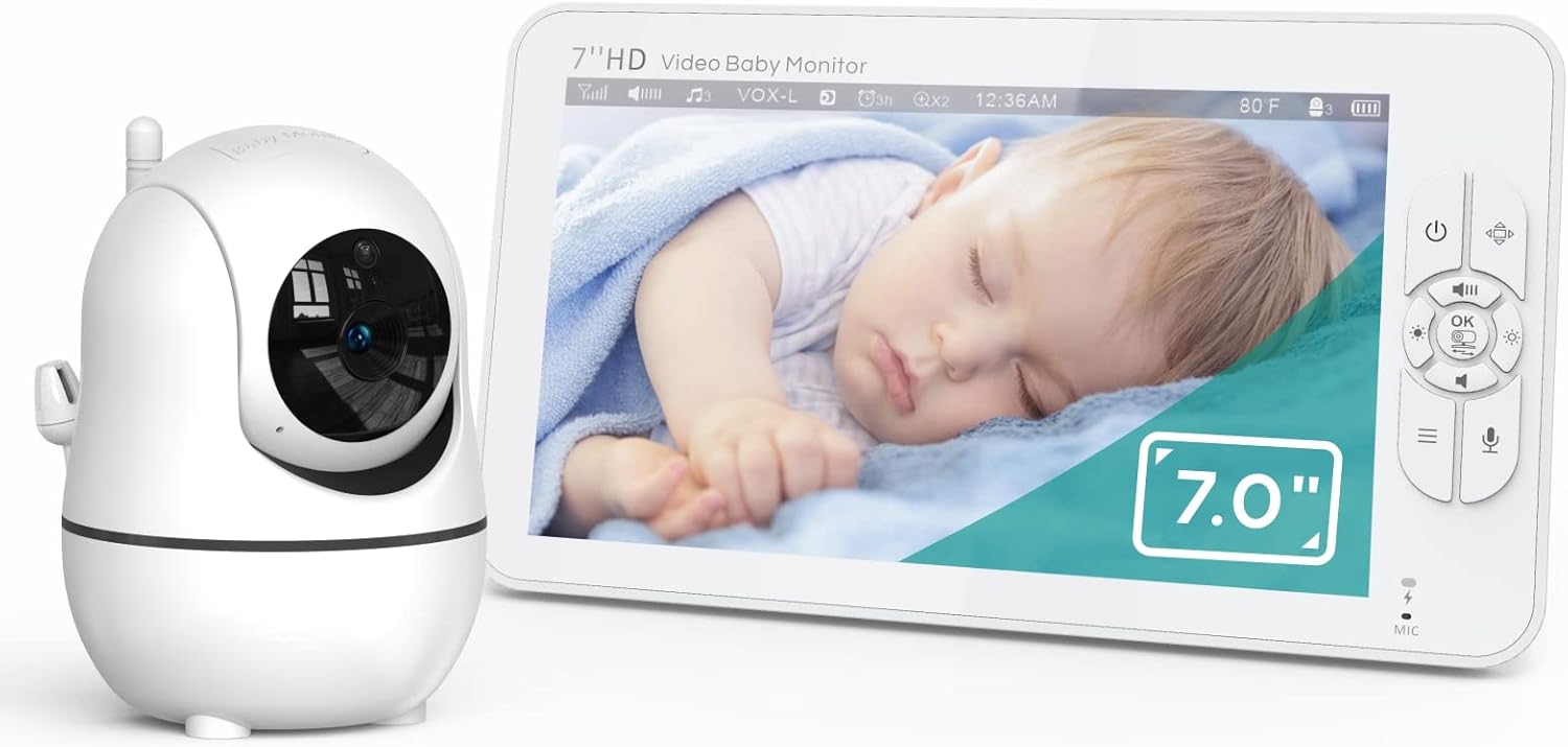Bebifon Baby monitor sa rotirajućom kamerom 7inca