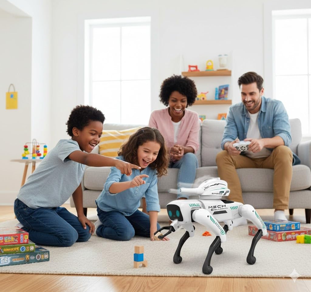 Robot pas RC – Inteligentna igračka koja hoda, reaguje i oduševljava decu