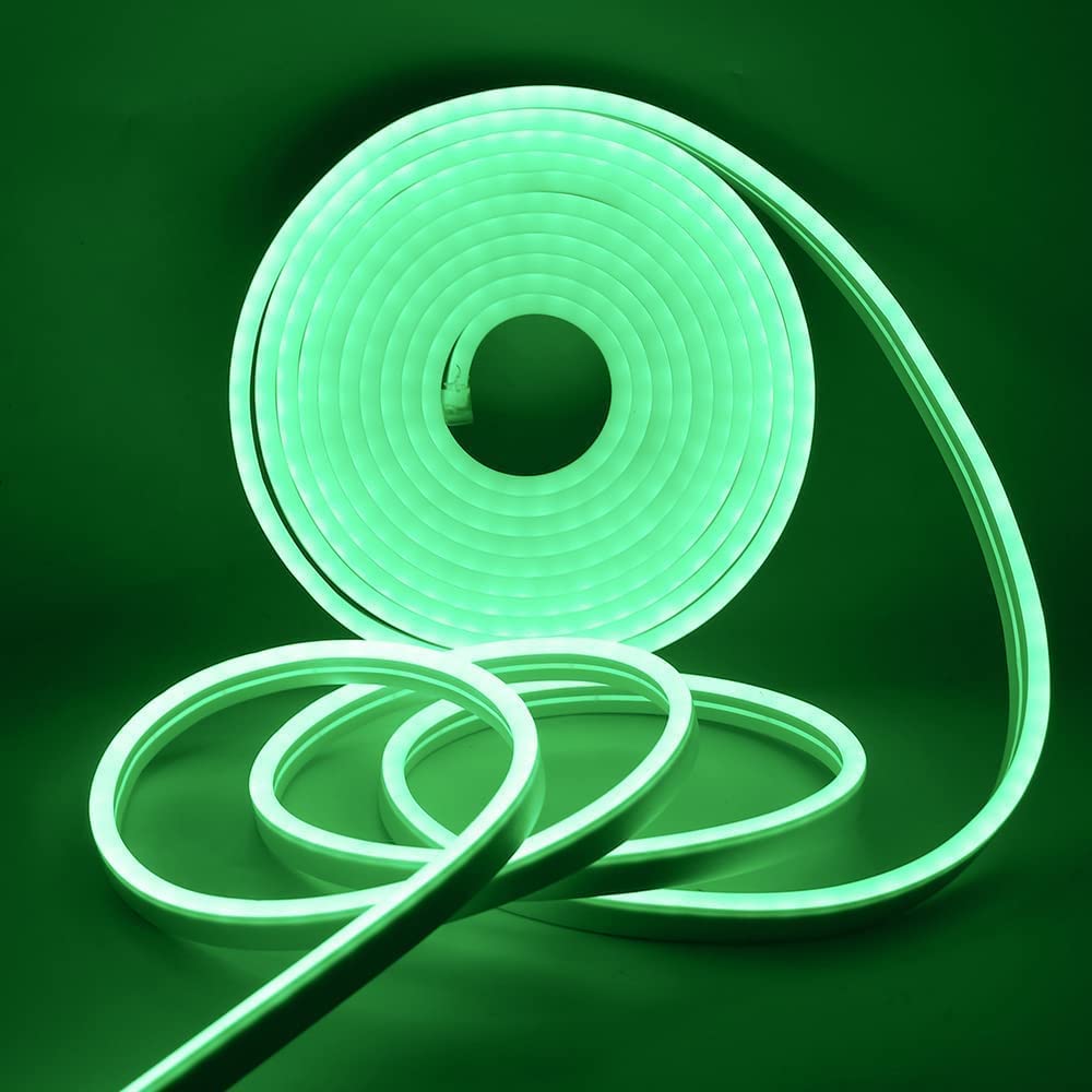 LED NEON flex traka 10m 220v Zelena