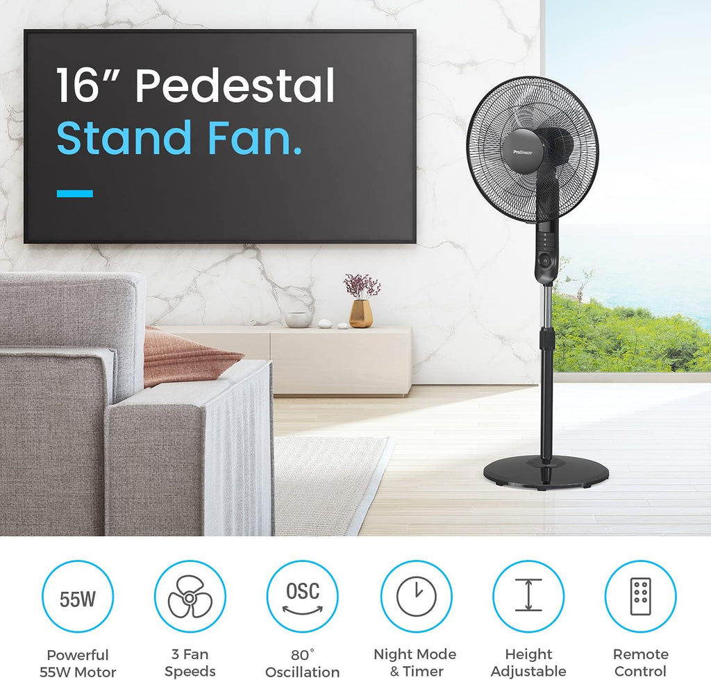 Samostojeći ventilator sa daljinskim