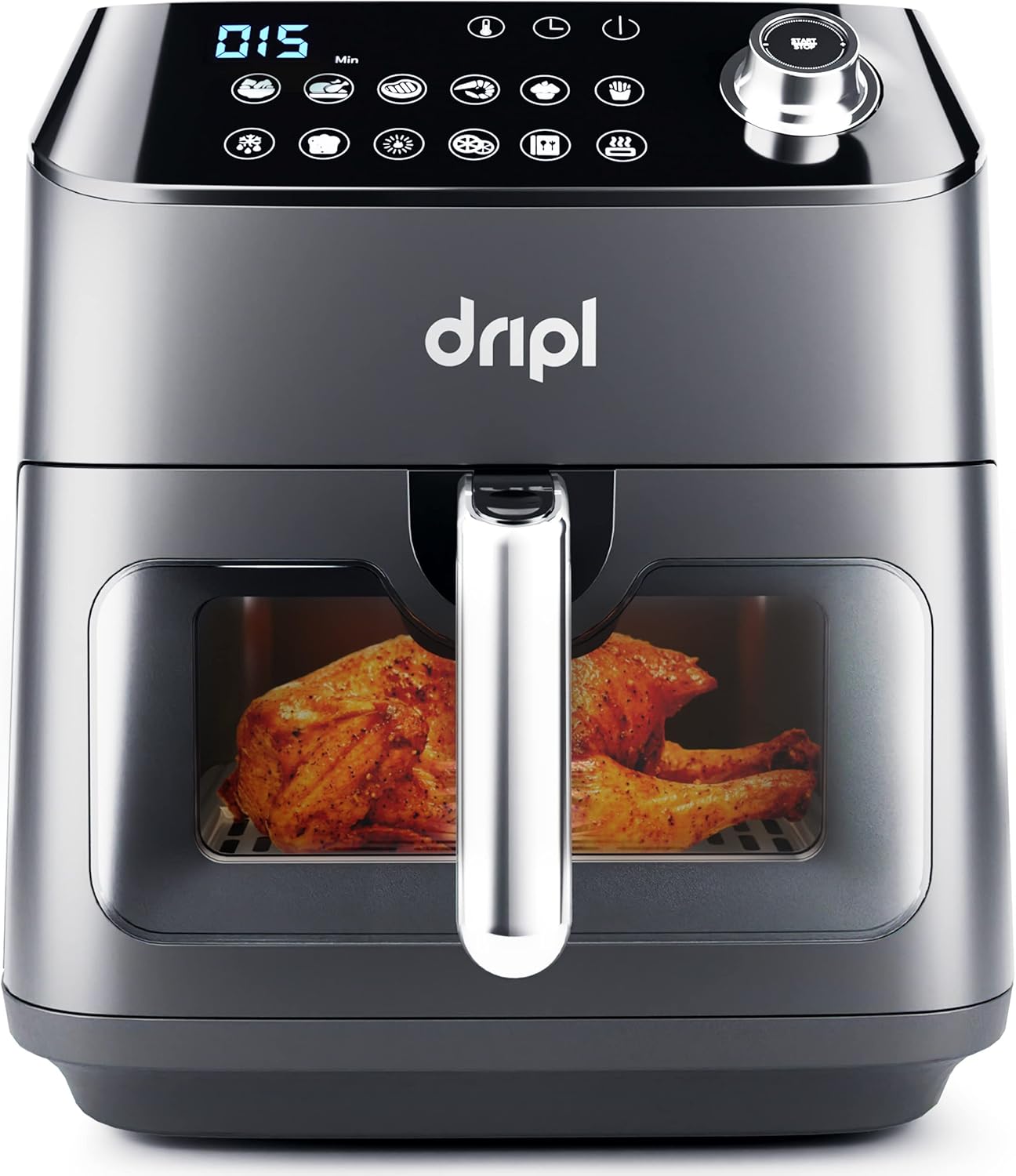 Air Fryer Pametna friteza bez ulja sa LCD ekranom 12L