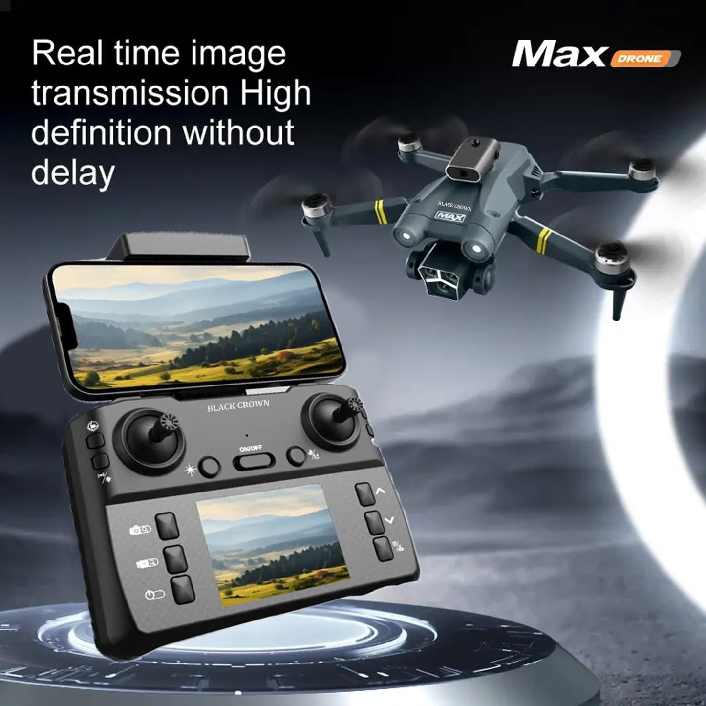 Dron M3 Ultra BLACK CROWN 4K
