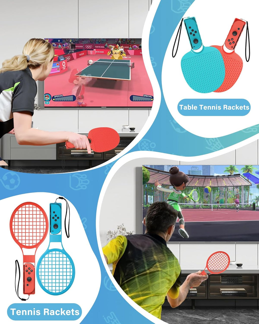 Nintendo Switch 16-u-1 Sportski Set 