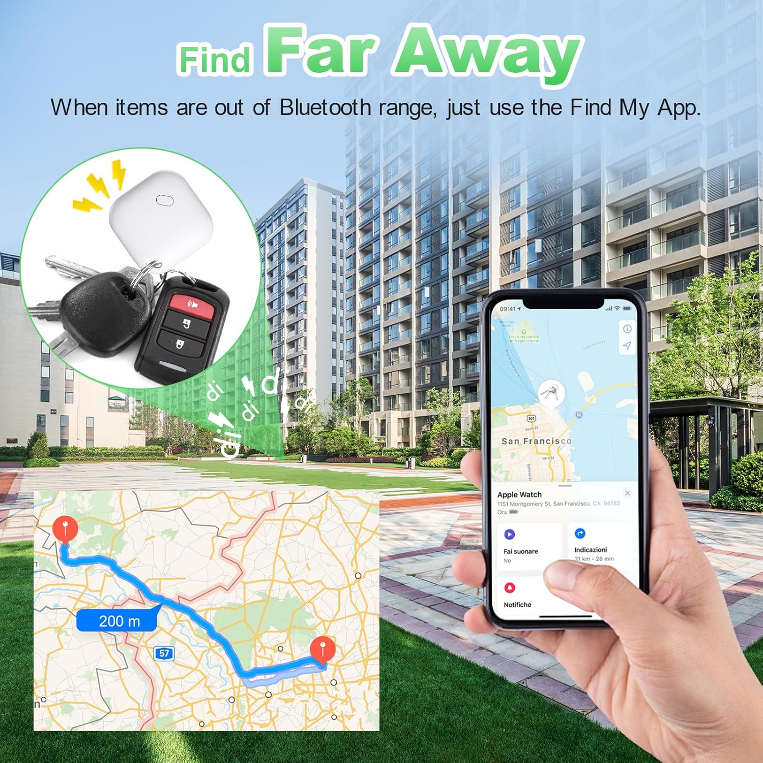 X-TAG Bluetooth lokator