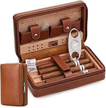 COHIBA kutija za tompuse putni kozni humirod Braon