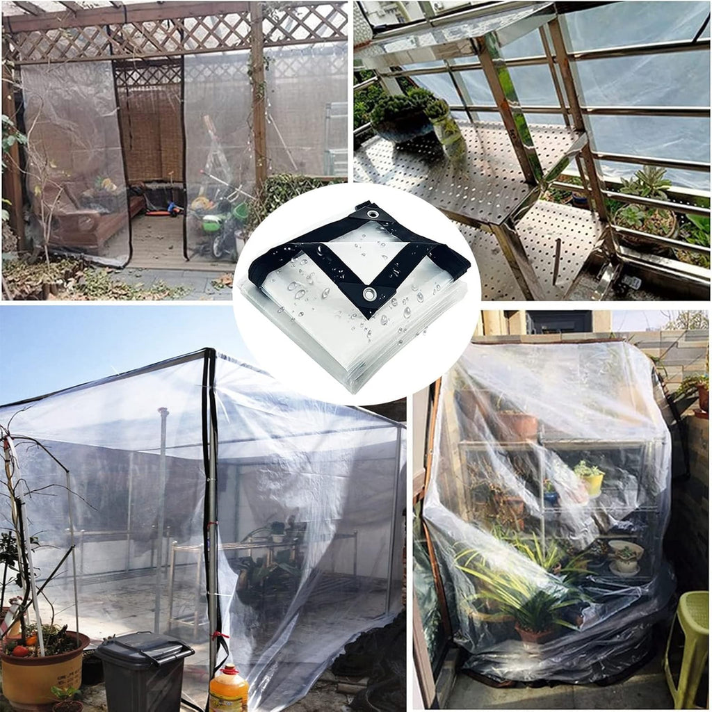 Zastitna providna cerada 4m x 6m