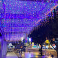 LED zavesa novogodisnja 9 metara RGB sarena