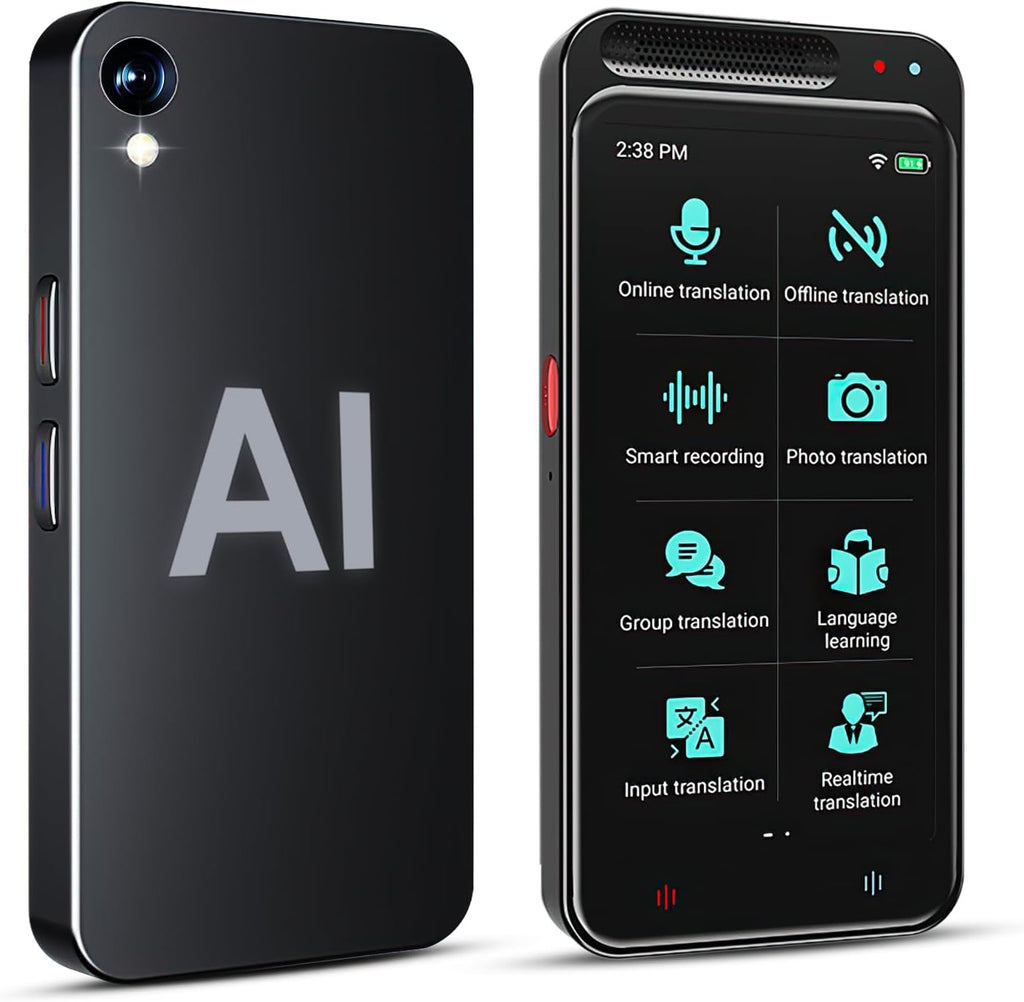 AI Translator Z6 sa 4.1” Ekranom – Prevod u 138 Jezika u Realnom Vremenu