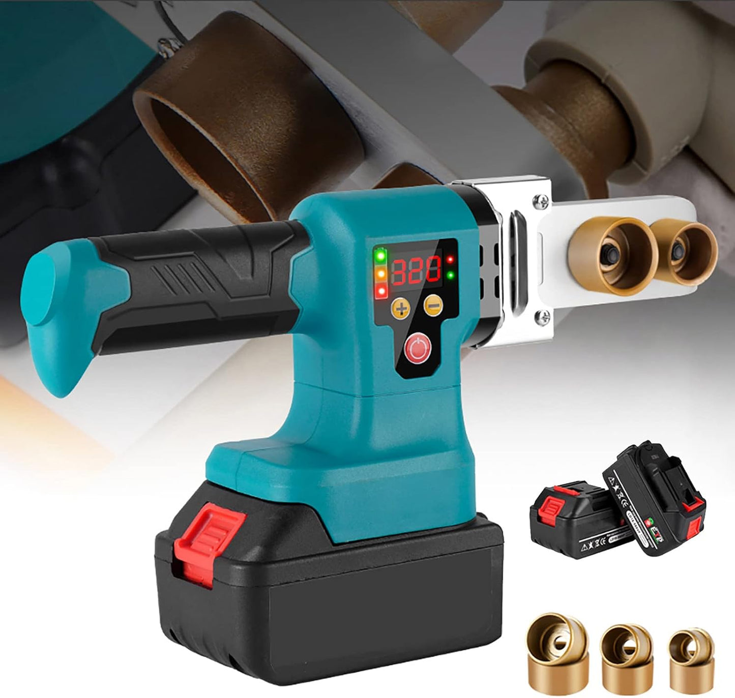 Aku pegla za varenje PVC cevi