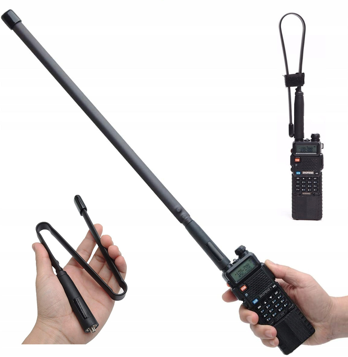 Fleksibilna Antena 48cm za Baofeng – Jači Prijem i Stabilna Veza