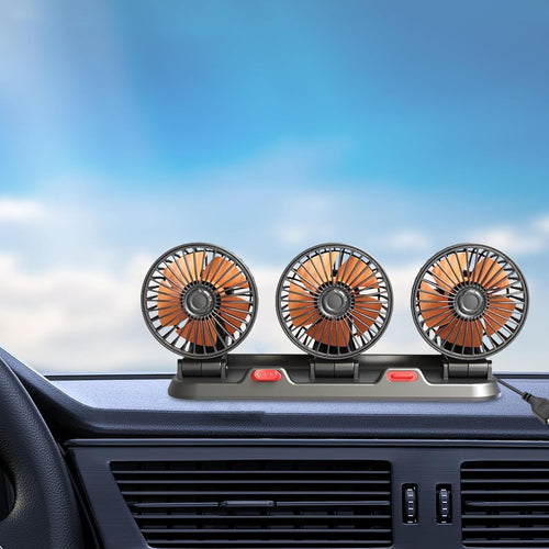 Auto Ventilator 3u1 12V – Efikasno Hlađenje, Tih Rad