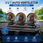 Auto Ventilator 3u1 12V – Efikasno Hlađenje, Tih Rad