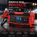 Automatski Punjač za Akumulator 12V 6A – Pametni Punjač za Auto, Motocikl i AGM/GEL Akumulatore