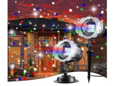 Led projektor snežne pahulje 