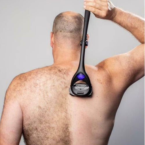 Brijač za Leđa sa Dugom Ručkom – Sklopivi Body Shaver za Muškarce | Bezbolno, Precizno i Jednostavno Uklanjanje Dlačica