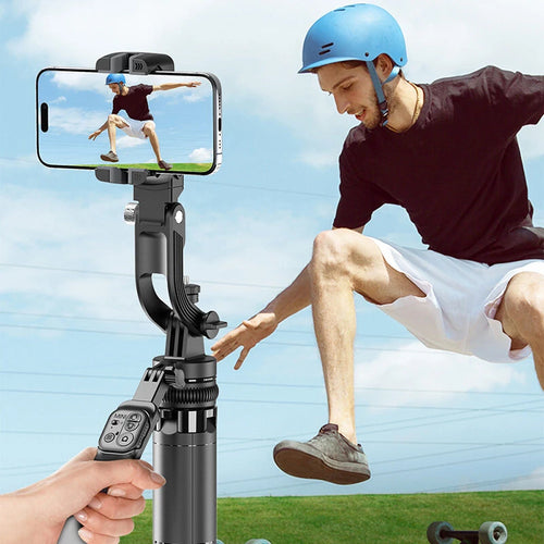 C16 AI Gimbal Stabilizator za Telefon – 360° Rotacija, AI Praćenje Lica, Selfie Štap, Stativ i Daljinski Upravljač