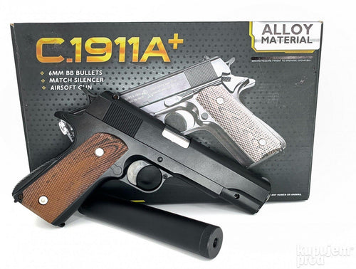 COLT Metalni pistolj na kuglice Airsoft pištolj C.1911A