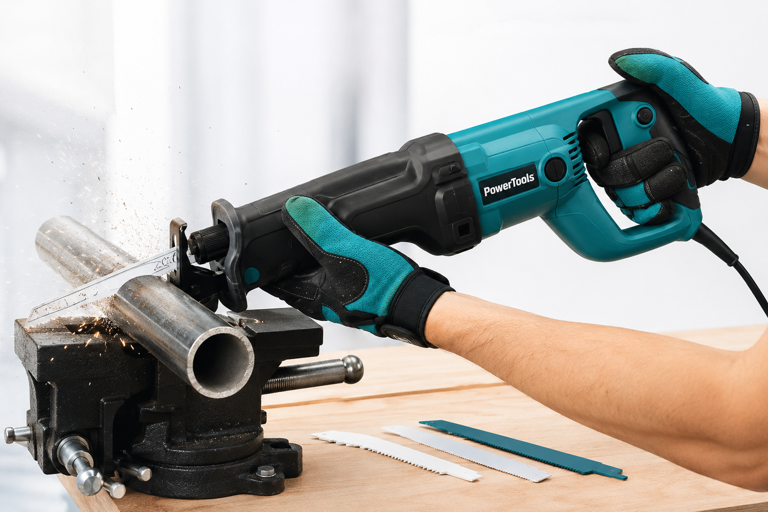 Električna Sabljasta Testera PowerTools – Snažan Alat za Sečenje Metala, Drveta i PVC-a