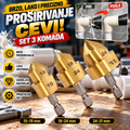 Burgije za Proširivanje Cevi 3 Komada – Set Ekspandera za Cevi 15–31 mm