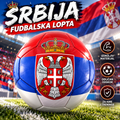 Fudbalska Lopta Srbija – Lopta sa Motivom Srbije za Fudbal, Trening i Rekreaciju