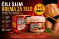 Čili Slim Krema za Telo 230ml 1+1 GRATIS – Krema sa Ekstraktom Paprike za Negu i Oblikovanje Tela