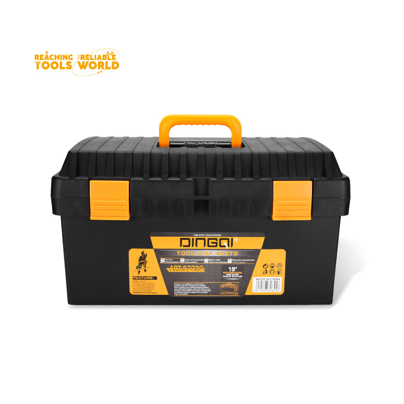DINGQI alatni kofer 4 u 1 – 13", 15", 17", 19" | kvalitetan, čvrst i izdržljiv plastični alatni kovčeg
