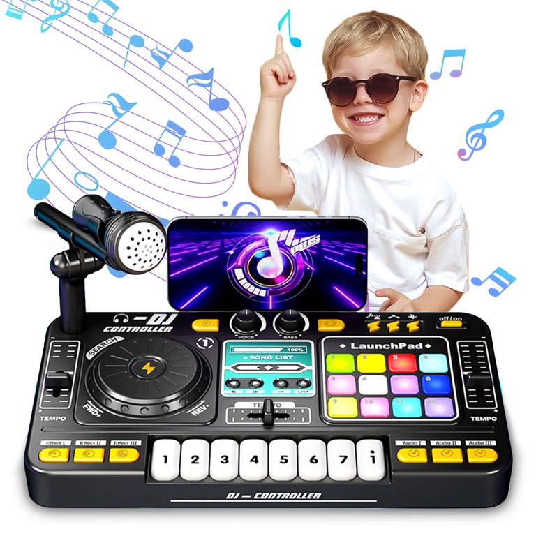 DJ Mikseta za Decu – Postani Mali DJ uz Svetlosne i Zvučne Efekte
