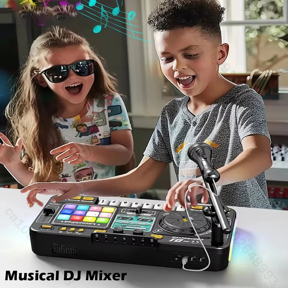 DJ Mikseta za Decu – Postani Mali DJ uz Svetlosne i Zvučne Efekte