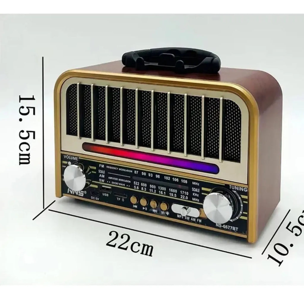 Retro Bluetooth Radio