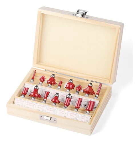 Set Glodala za frezer prihvat 6mm 15 kom