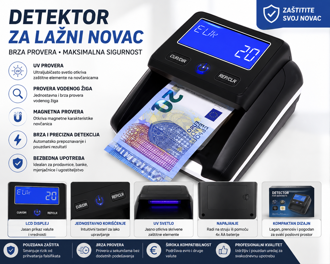 Detektor za lažni novac