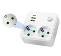 Dupla utičnica sa 2 usb-a i 1 tip c