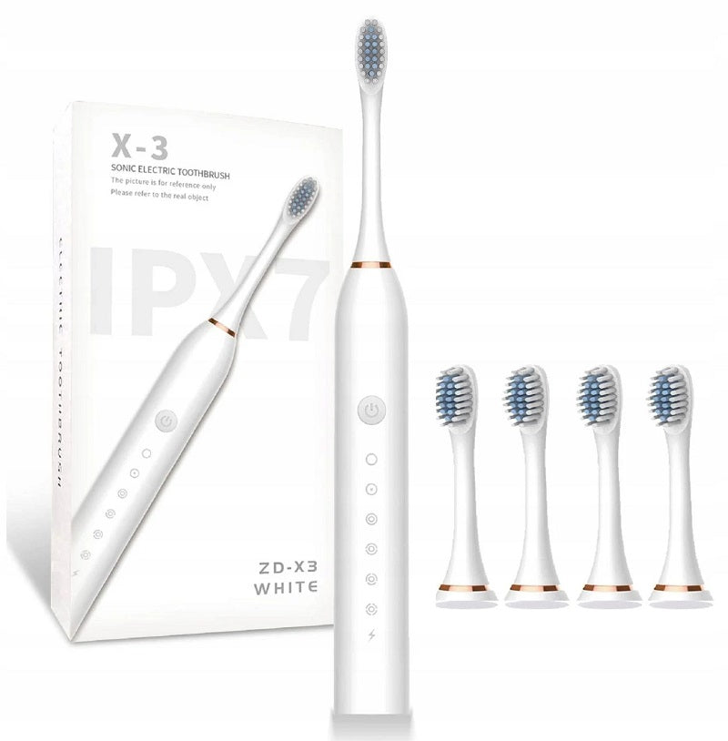 X3 Električna Četkica za Zube 4 Nastavka