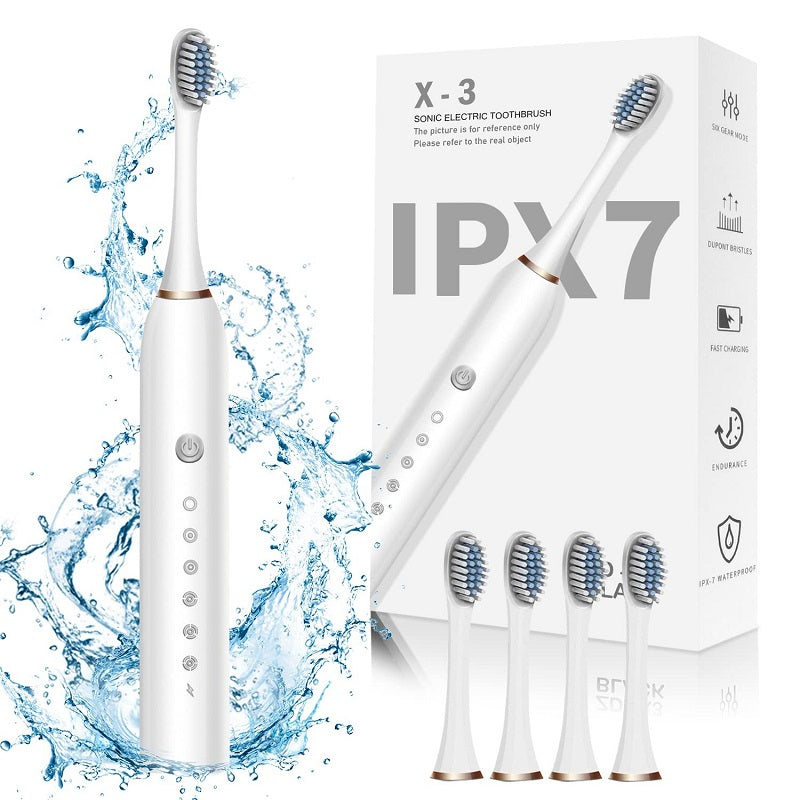 X3 Električna Četkica za Zube 4 Nastavka