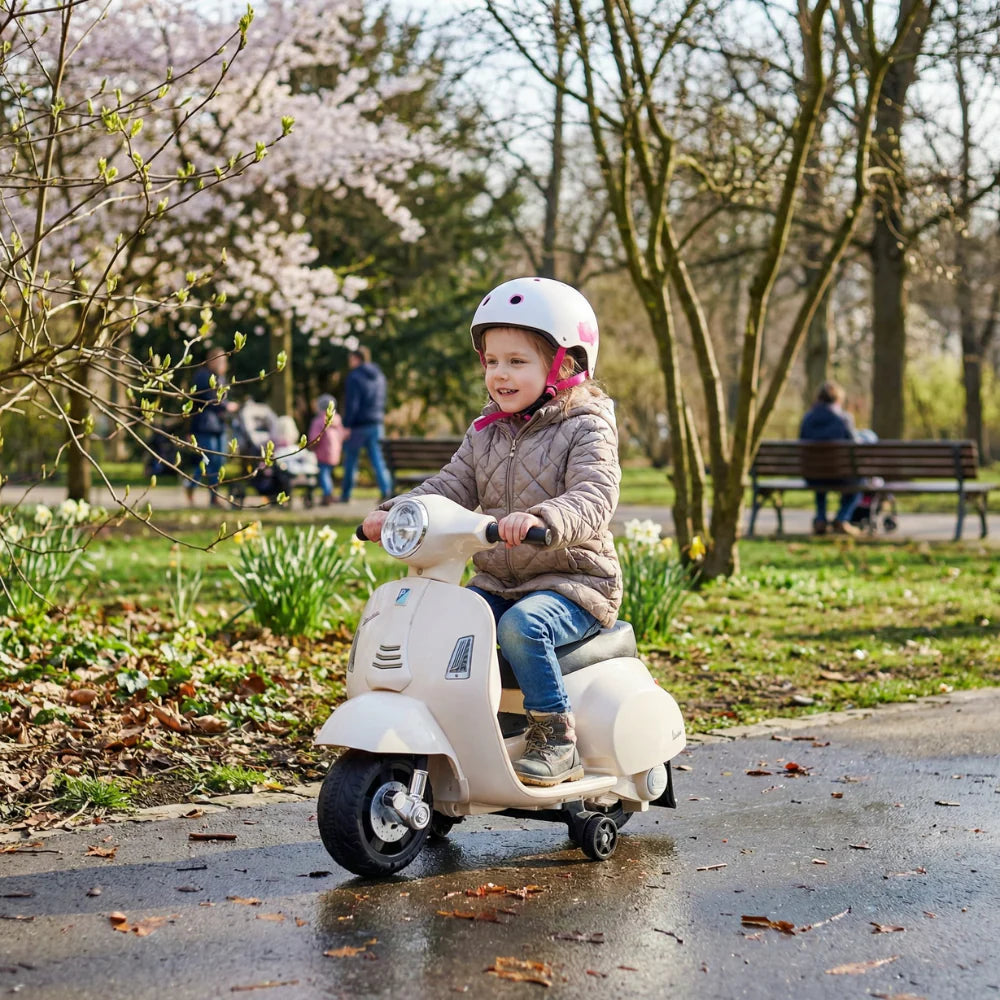 Vespa Motor za Decu na Akumulator – Električni Skuter sa LED Svetlima