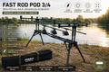 FAST Držač za Štapove 3/4 – Aluminijumski Rod Pod sa Futrolom