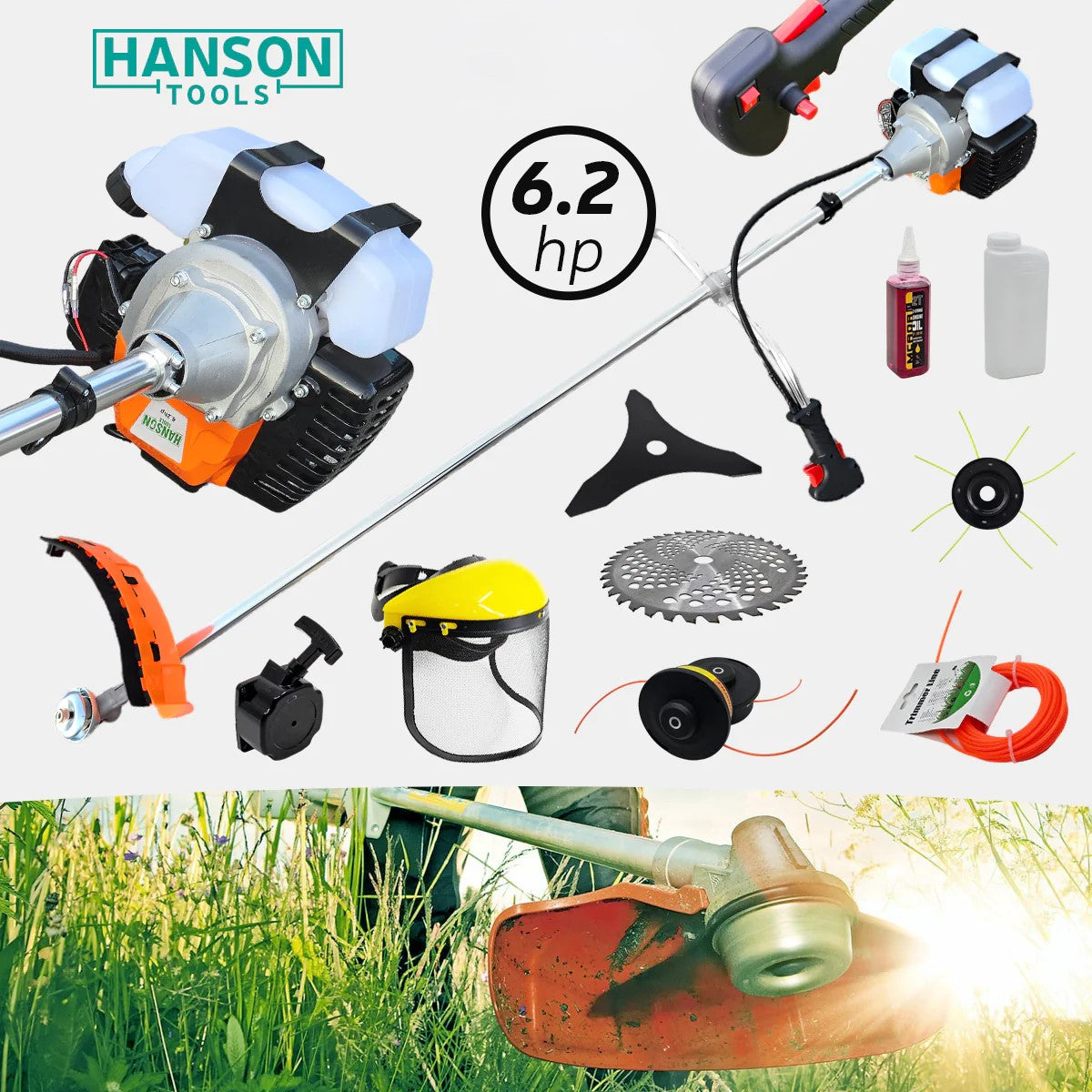 Hanson trimer za travu 6,2ks
