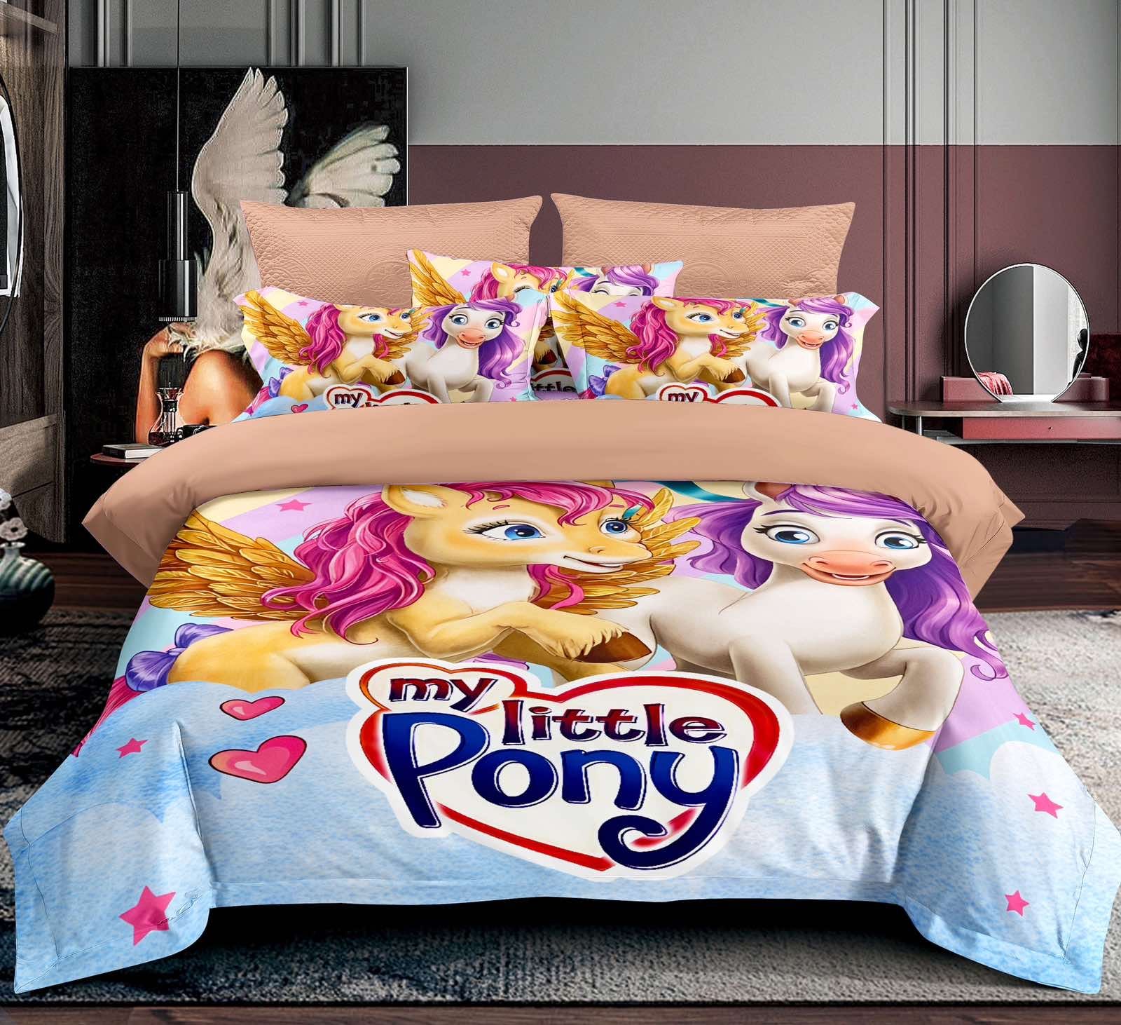 My Little Pony Posteljina – Premium Dečiji Set za Singl Krevet