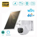 Ip WiFi PTZ 4G kamera sa solarnim odvojenim panelom